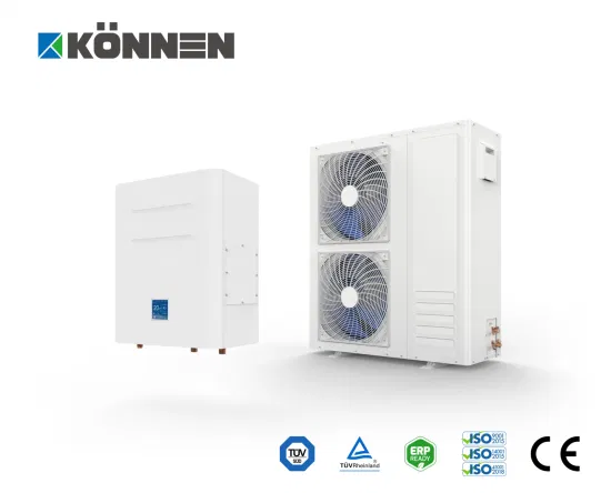 Pompa di calore aria-acqua DC inverter R32 tipo split ERP a+++ WiFi