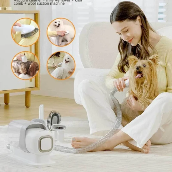 Forniture per animali domestici OEM personalizzate Toelettatura animali Asciugacapelli Aspirapolvere elettrico