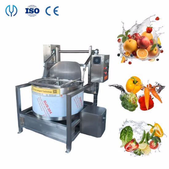 Asciugatrice centrifuga commerciale per frutta e verdura per alimenti/asciugatrice/disidratatore per verdure